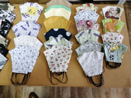 Ochranné bavlnené rúška